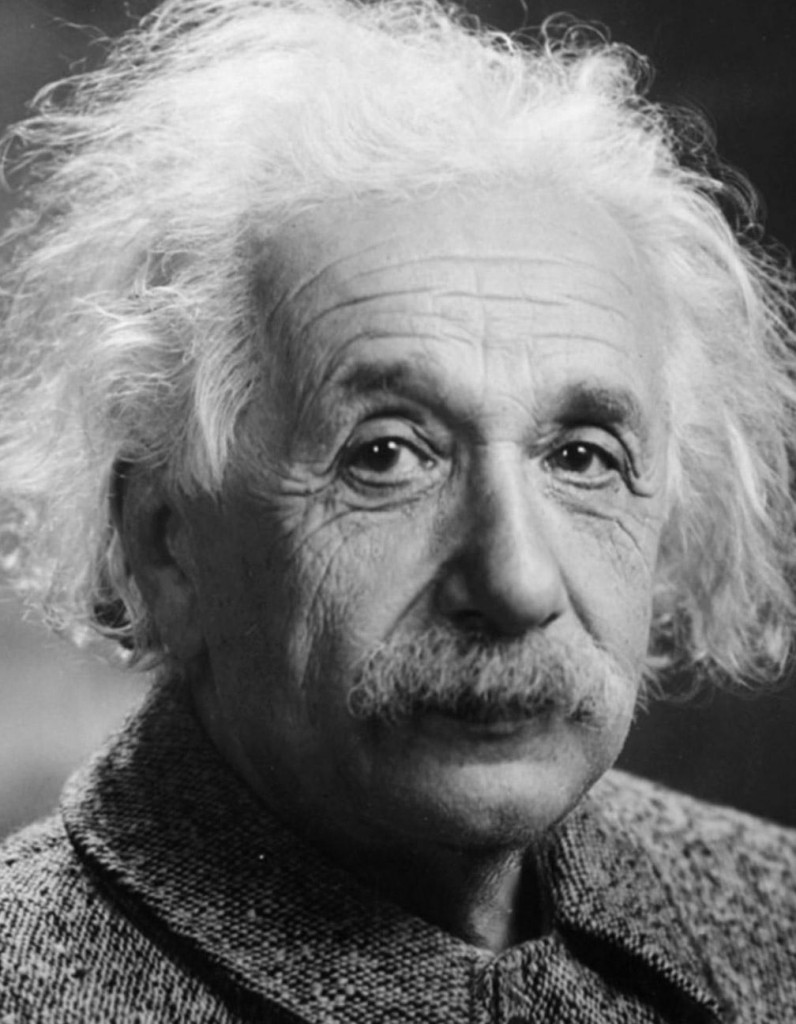 Painting of Orren Jack Turner's Einstein Portrait