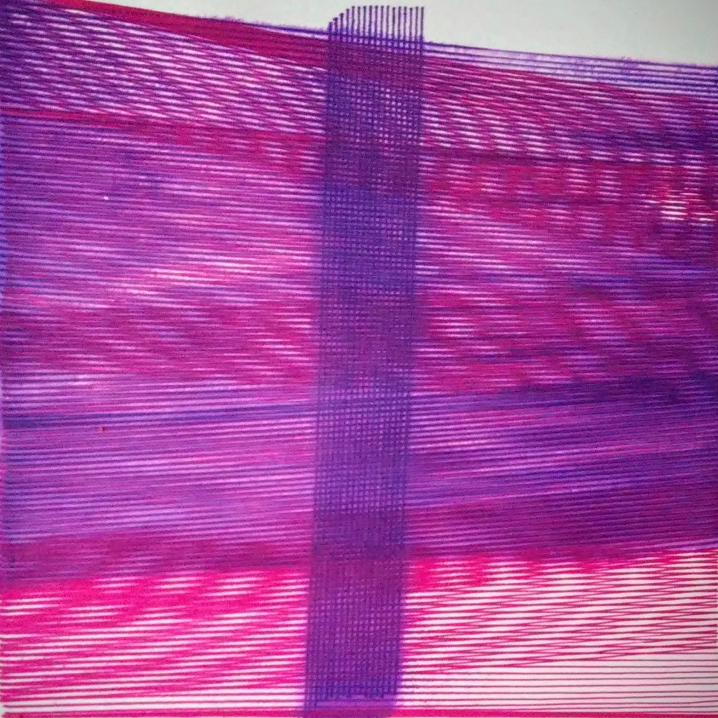 Patrick Tabarelli, 2015, {M}, 200x400cm – Patrick Tabarelli, 2015, {M}, single panel 38x38cm