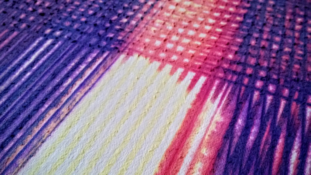 Patrick Tabarelli, 2015, {M}, 200x400cm – Patrick Tabarelli, 2015, {M}, single panel 38x38cm - detail