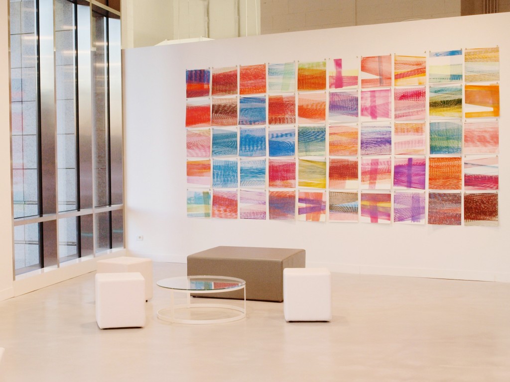 Patrick Tabarelli, 2015, {M}, 200x400cm – Patrick Tabarelli, 2015, {M}, 200x400cm - installation view