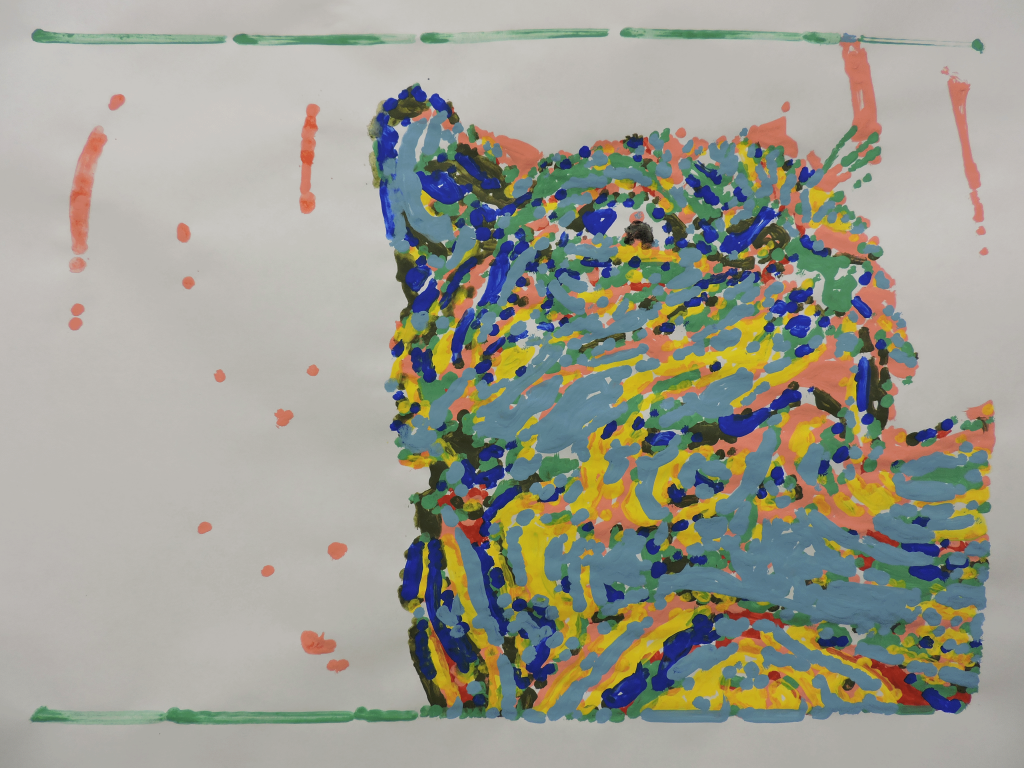Psychedelic Cat