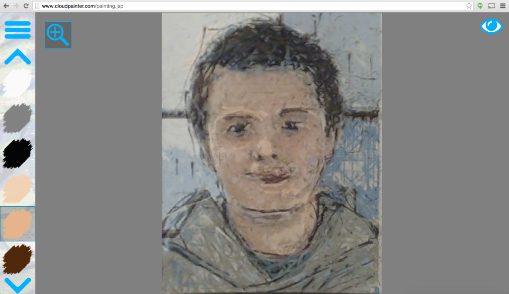 Hunter Self Portrait - With help from AI, Friends, and Family