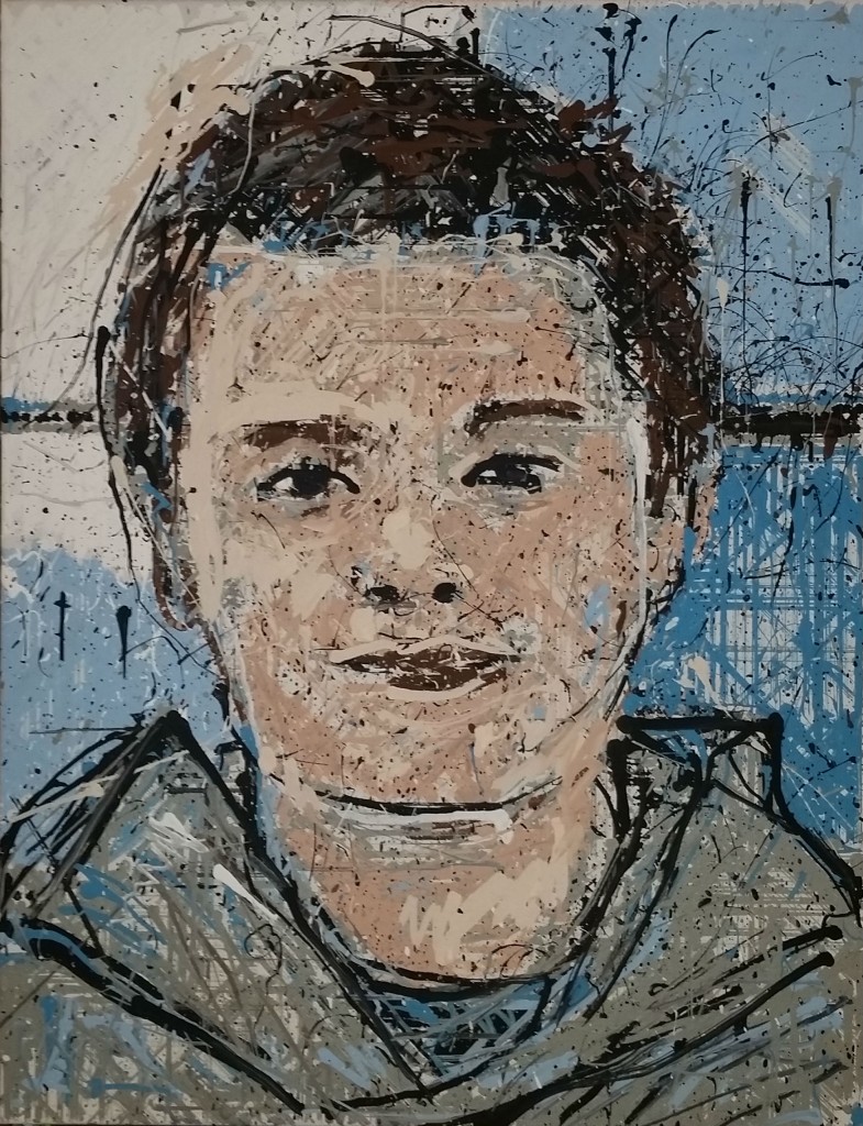 Hunter Self Portrait - With help from AI, Friends, and Family – Hunter Self Portrait (Crowd Sourced)