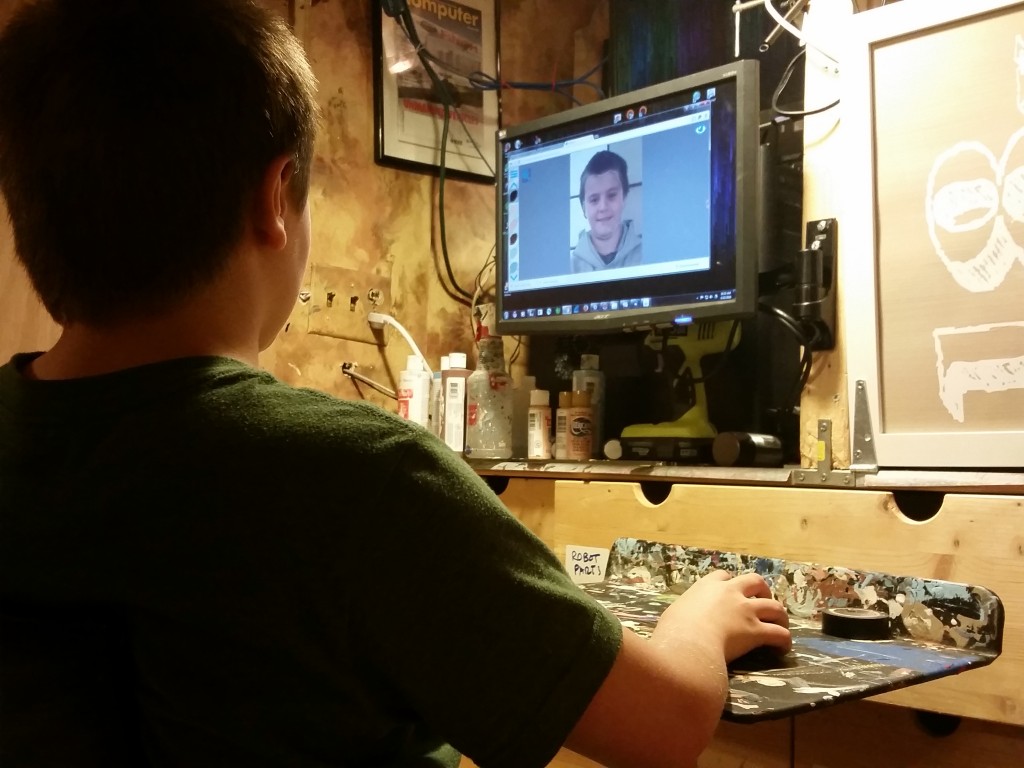 Hunter Self Portrait - With help from AI, Friends, and Family