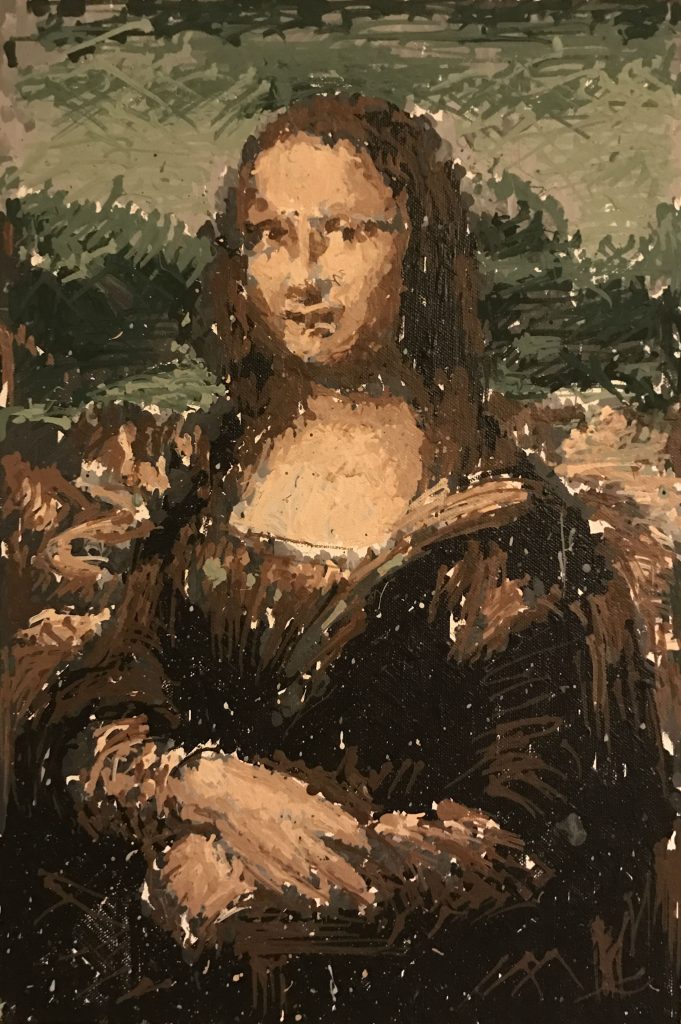 Mona Lisa Reproduction - Deep Learning Training - da Vinci – Mona Lisa Study