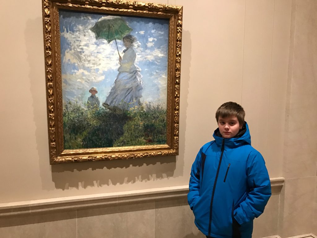 Woman With A Parasol Study Reproduction - Deep Learning Training - Monet – Monet's Woman With A Parasol