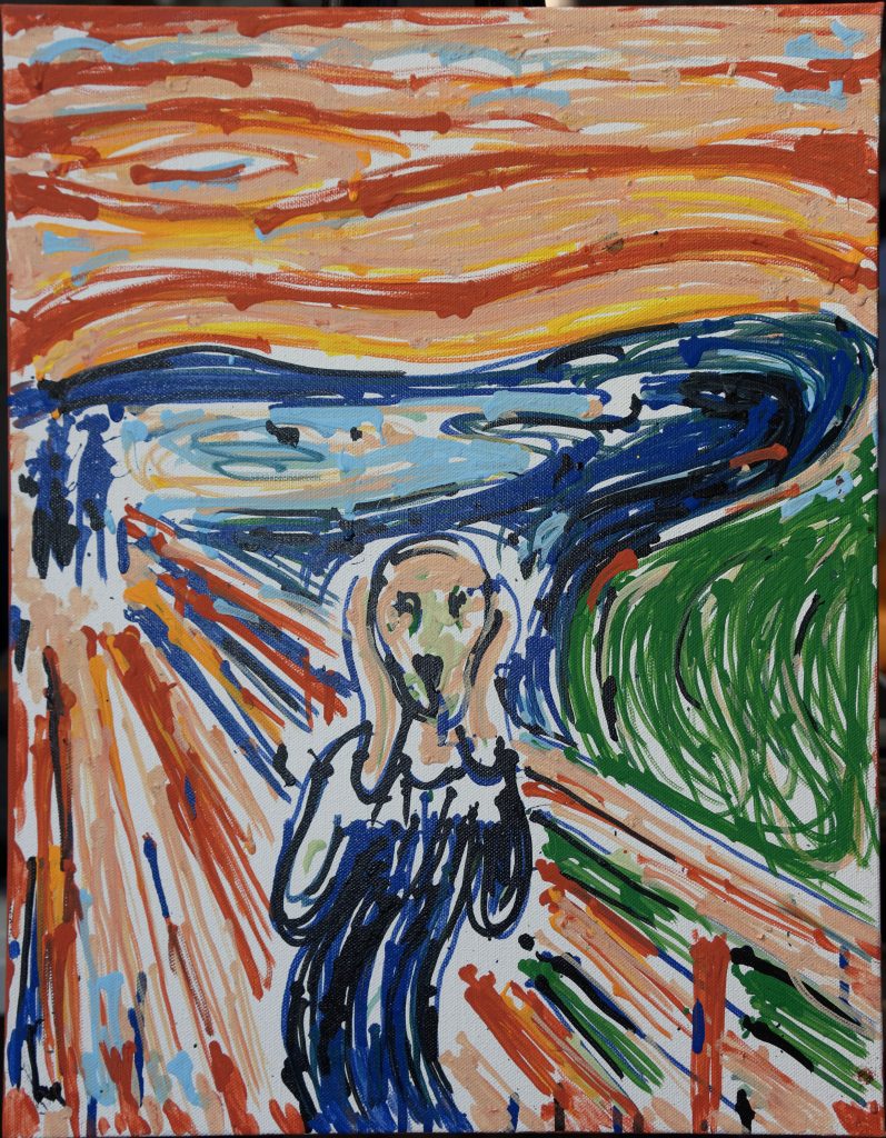 The Scream Reproduction - Deep Learning Training - Munch – The Scream Study
