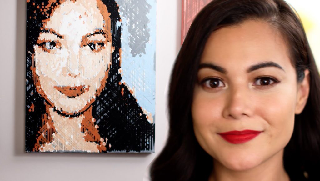 Mary (Completely Autonomous Portraiture) – Original Portrait from Photoshoot by CloudPainter