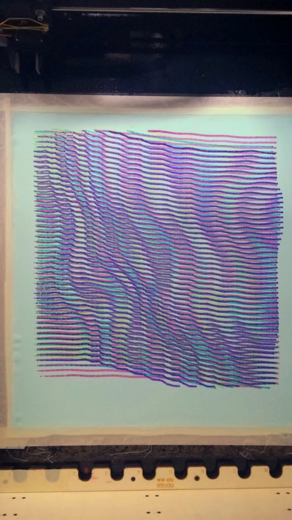 Patrick Tabarelli, 2016, {F}, acrylic on canvas, 35x35cm