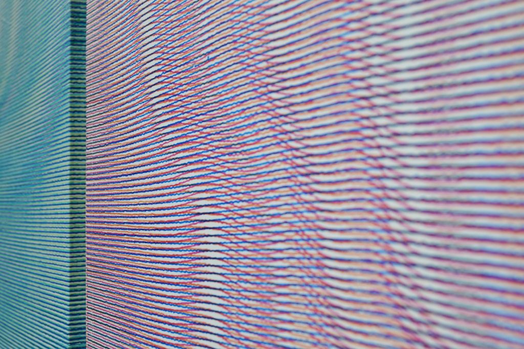 Patrick Tabarelli, {F}, 2017, acrylic on canvas, 80x60cm