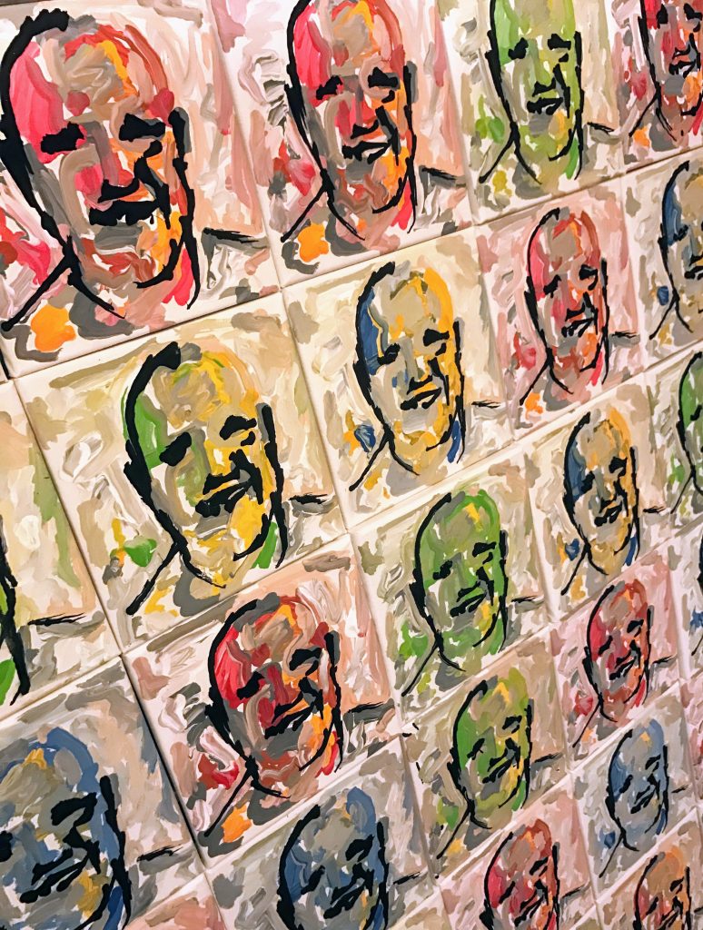 Robot Portrait Series (Deep Learning Abstract Portraiture) – Robot Portrait Series (Mass Produced Fine Art)