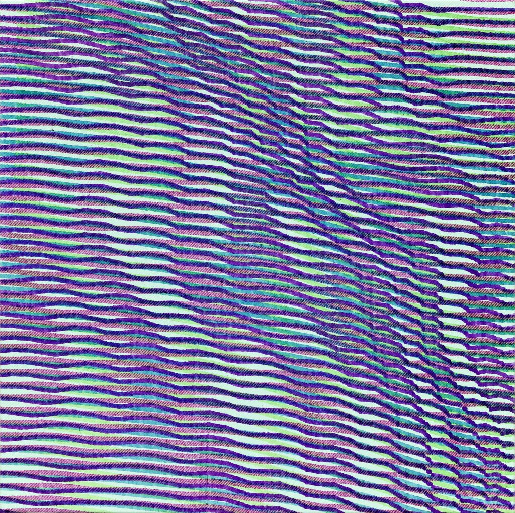 Patrick Tabarelli, 2016, {F}, acrylic on canvas, 35x35cm
