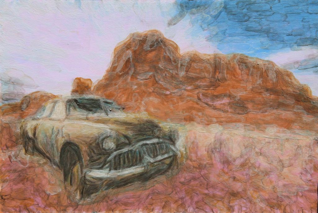 Car in Desert – Final Photo