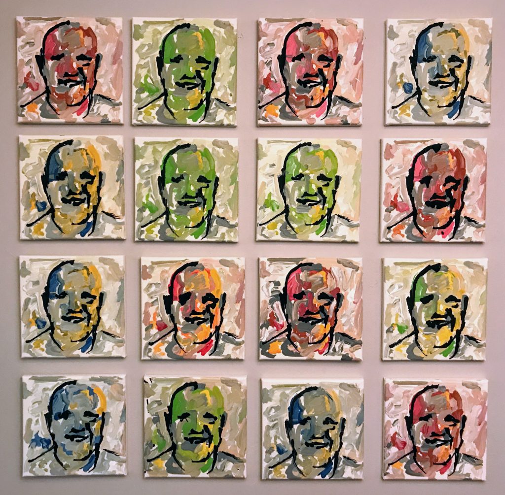 Robot Portrait Series (Deep Learning Abstract Portraiture) – One Third of the Portraits