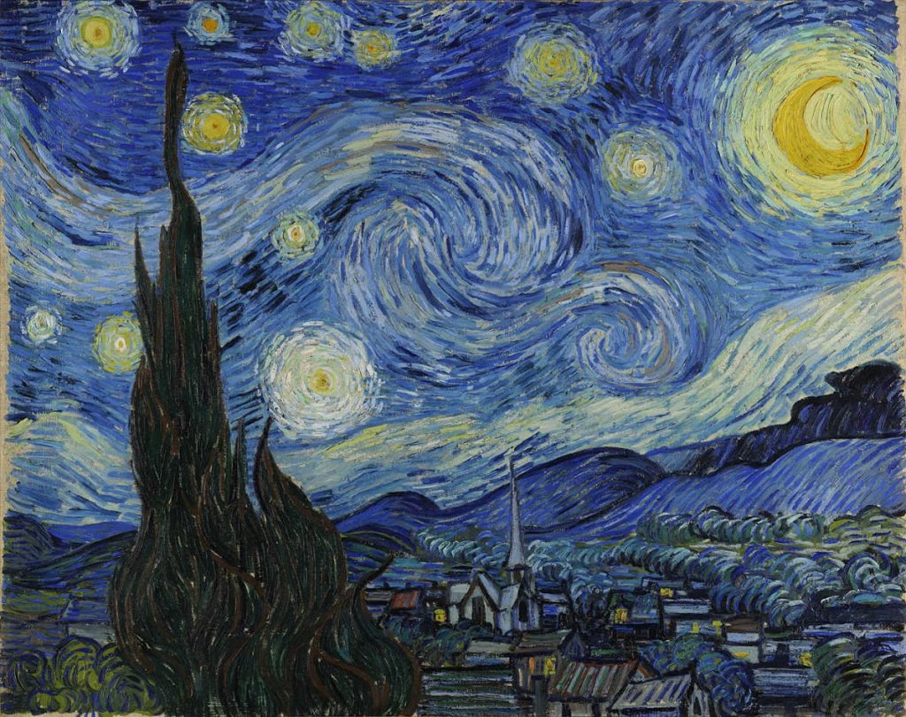 Starry Night Reproduction 2 - Deep Learning Training - Van Gogh