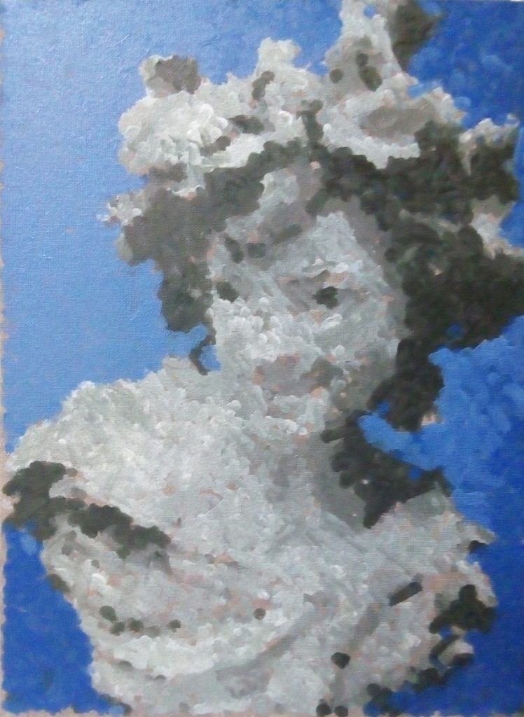 Grecian Child – underpainting