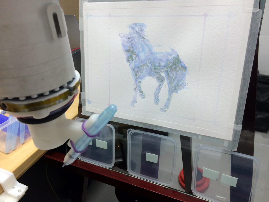 aether – Painting in process